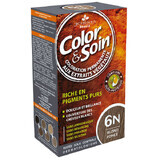 Color&amp;Soin, teinture pour cheveux, 6N, blond foncé, 135 ml