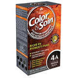 Color&amp;Soin, teinture, 4A, brun froid, 135 ml