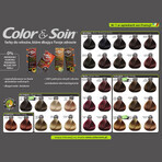 Color&amp;Soin, teinture pour cheveux, 5GM, brun cappuccino, 135 ml