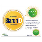 Biaron D, vitamin D 1000 IU, 90 capsules