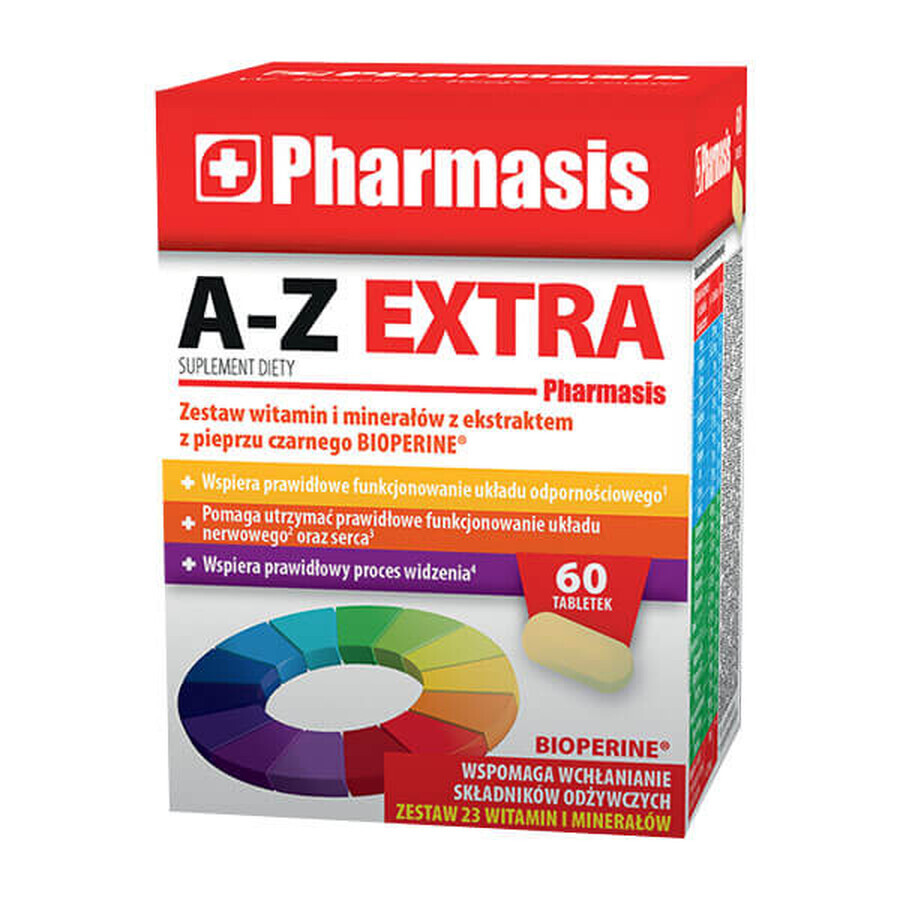 Pharmasis A-Z Extra, 60 comprimés