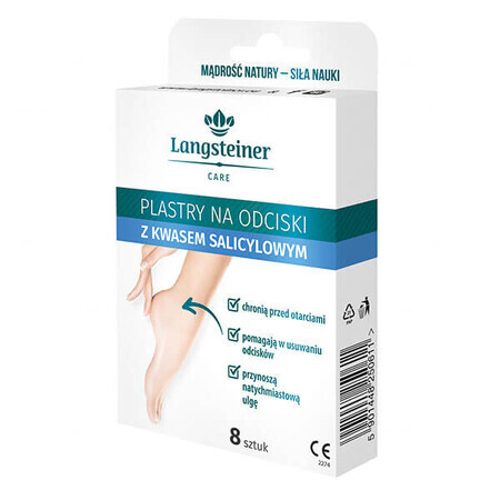 Langsteiner Tranches de cors avec acide salicylique, 8 pièces