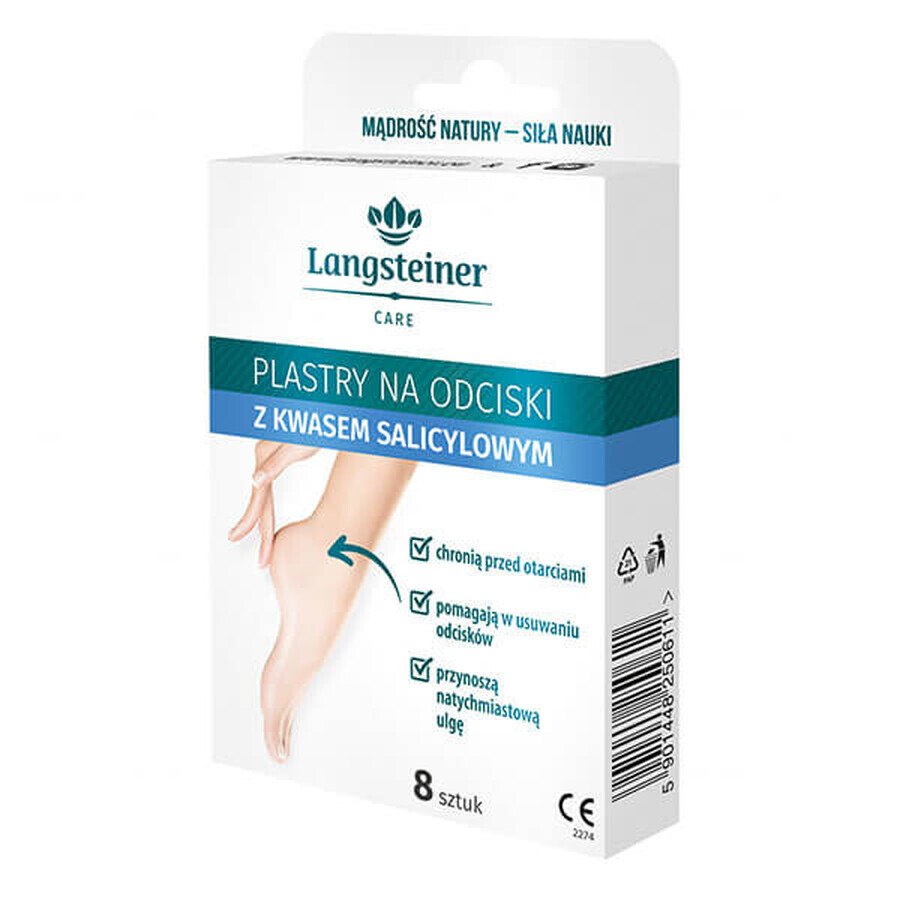 Langsteiner Tranches de cors avec acide salicylique, 8 pièces