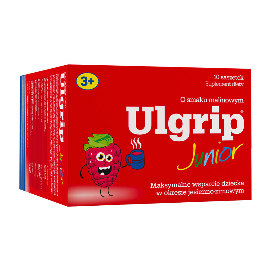 Olimp Ulgrip Junior, goût framboise, 10 sachets