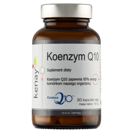 Kenay Coenzyme Q10, 60 vegetable capsules