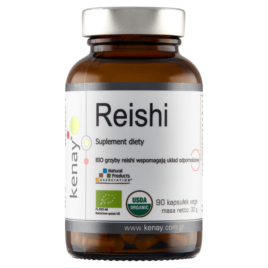 Kenay Reishi, 90 vegetable capsules