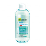 Garnier Clean Skin, Lotion micellaire 3en1, peaux grasses et mixtes sujettes aux imperfections, 400 ml