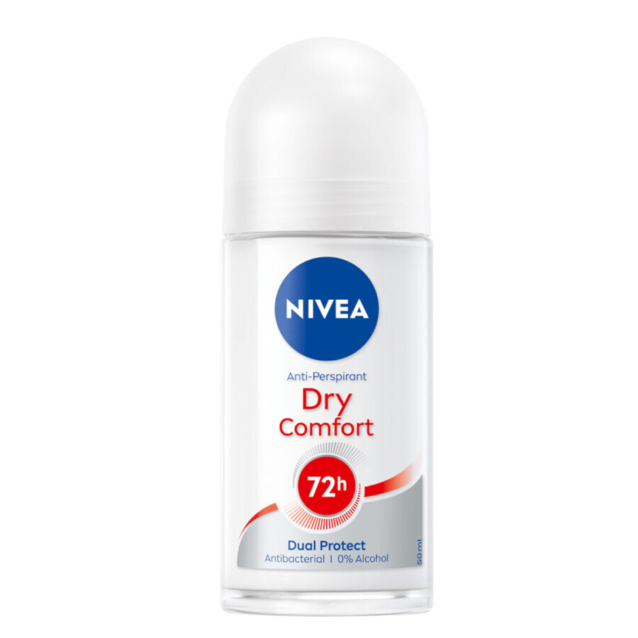 Nivea, antitranspirante roll-on, Dry Comfort, 50 ml