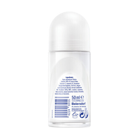 Nivea, antitranspirante roll-on, Dry Comfort, 50 ml