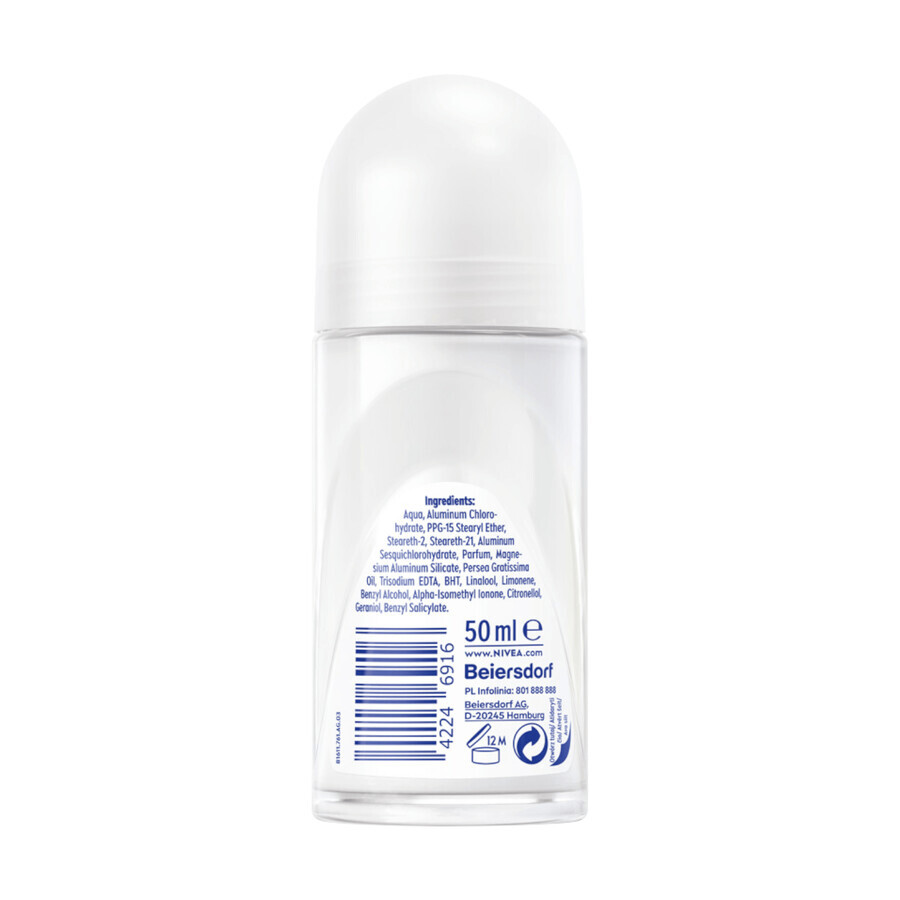 Nivea, antitranspirante roll-on, Dry Comfort, 50 ml