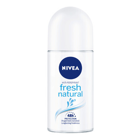 Nivea, antitranspirante roll-on, Fresh Natural, 50 ml