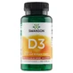 Swanson D3, vitamine D 1000 IE, 250 capsules