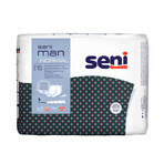 Seni Man, solette urologiche, 7,5 cm x 21,5 cm x 28,5 cm, normali, 15 pezzi