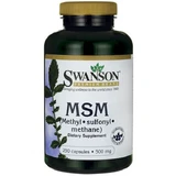 Swanson MSM, Methylsulfonylmethane 500 mg, 250 capsules