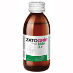 ZatoGrip Kids 3+, sirop pour enfants, goût framboise, 120 ml