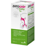 ZatoGrip Baby 1+, sirop pour enfants, goût framboise, 120 ml