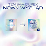 Durex Invisible, préservatifs super fins, 3 pièces