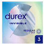 Durex Invisible, préservatifs super fins, 3 pièces