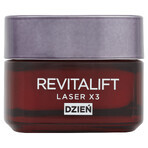 L'oreal Revitalift Laser X3, Crema antiedad 40+, regeneración intensiva, 50 ml