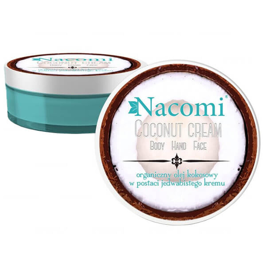 Nacomi, organic coconut oil in the form of silky cream, 100 ml