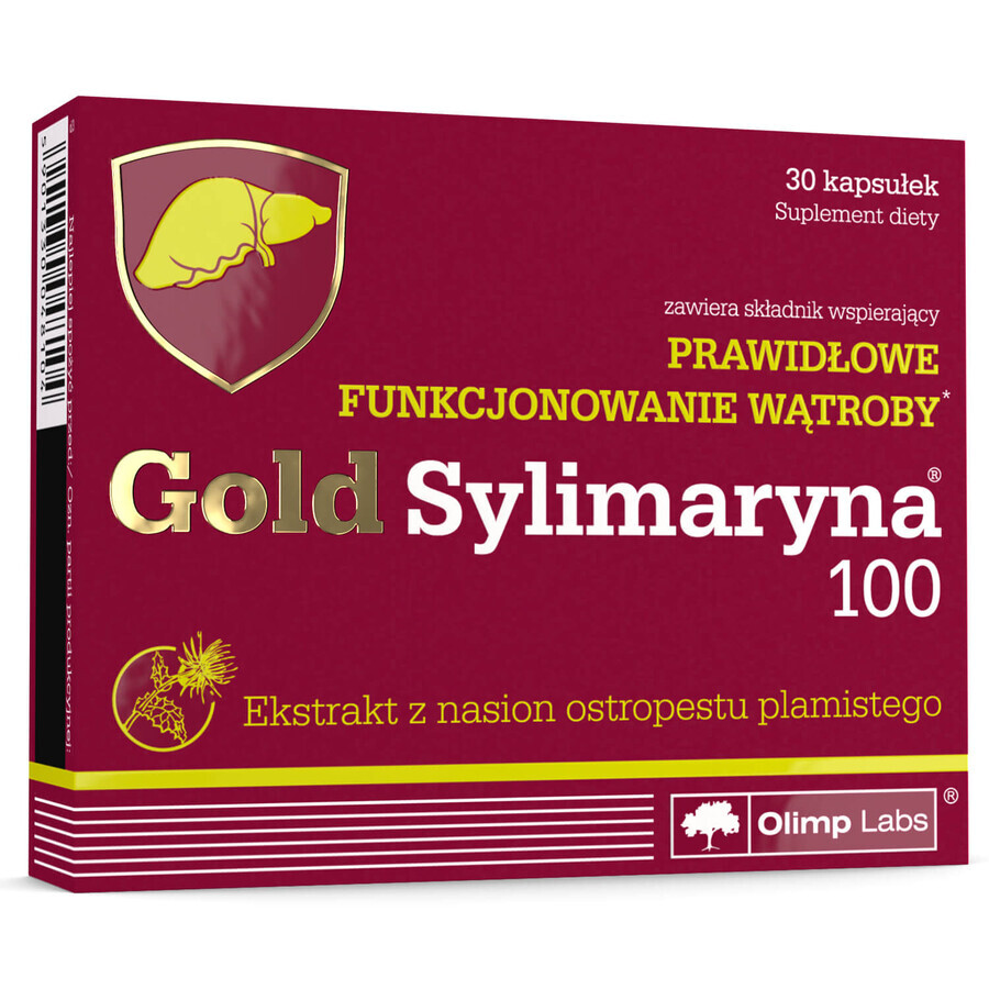 Olimp Gold Silymarin 100, 30 gélules