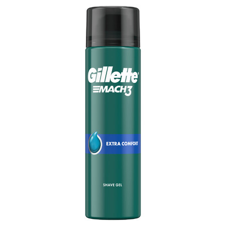 Gillette Mach 3, Complete Defense, gel de rasage contre les irritations de la peau après le rasage, 200 ml