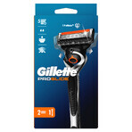 Gillette Fusion Proglide FlexBall, rasoir avec deux lames interchangeables, 1 pièce