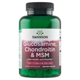Swanson Glucosamine Chondroïtine &amp; MSM, glucosamine, chondroïtine en MSM, 360 minitabletten