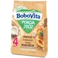 BoboVita Porcja Zbóż Pap manna, perzik-banaan, melk, geen suiker toegevoegd, na 4 maanden, 210 g