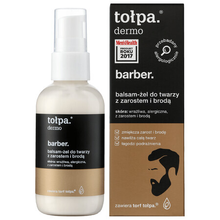 Tolpa Dermo Barber, beard and beard balm-gel, 75 ml