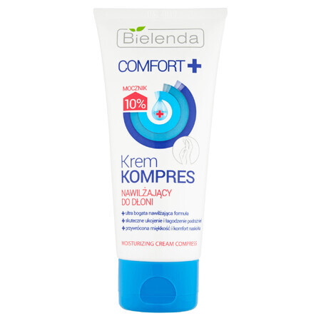 Bielenda Comfort +, compresa hidratante para manos, 75 ml