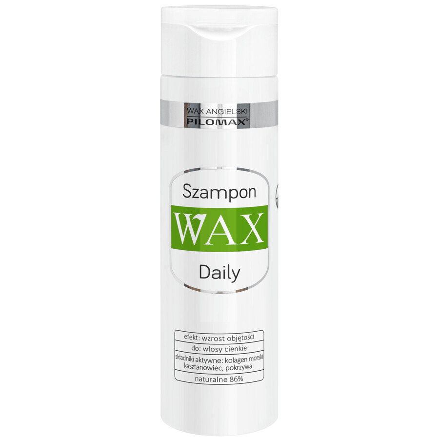 WAX Pilomax Daily, shampooing pour cheveux fins sans volume, 200 ml