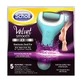 Scholl Velvet Smooth Pro Electronic Foot File with Battery Charger Waterproof Blue 1pc