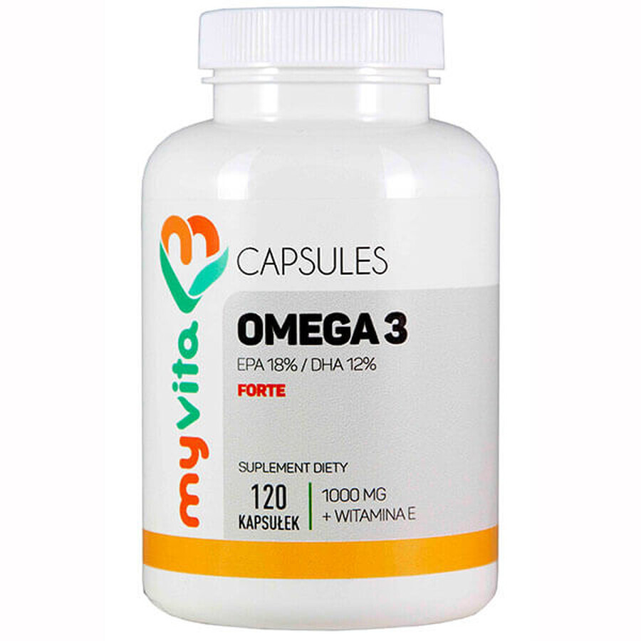 MyVita Omega 3 Forte, 120 Kapseln