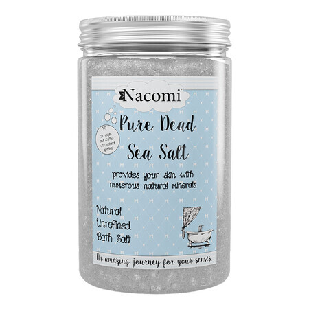 Nacomi, sel de la mer morte, pur, 1.4 kg