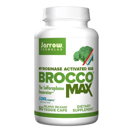 Jarrow Formulas BroccoMax, extrait de brocoli, 60 gélules