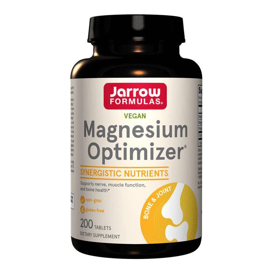 Jarrow Formulas Magnesium Optimizer, 200 comprimés