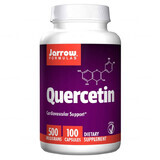 Jarrow Formulas Quercétine 500 mg, quercétine, 100 gélules végétales