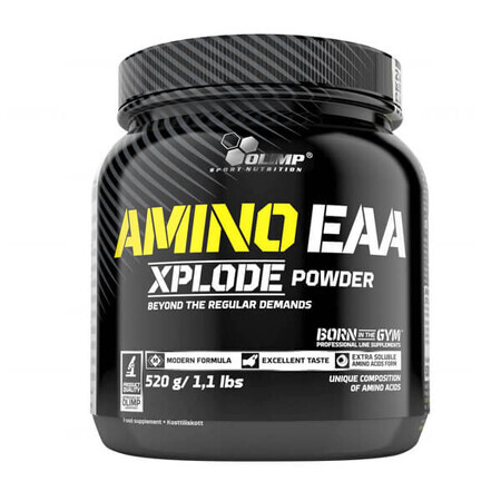 Olimp, Amino EAA Xplode, poudre, saveur ananas, 520 g