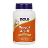 Now Foods Oméga 3-6-9 1000 mg, 100 gélules