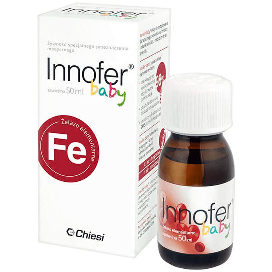 Innofer Baby, suspension orale, 50 ml