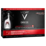 Vichy Dercos Aminexil Clinical 5, traitement de la chute des cheveux pour hommes, 6 ml x 21 ampoules