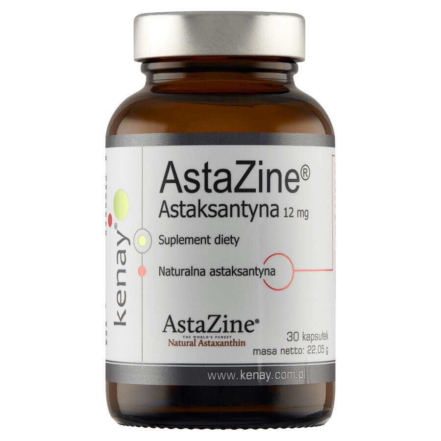 Kenay AstaZine Astaxanthin 12 mg, 30 capsules