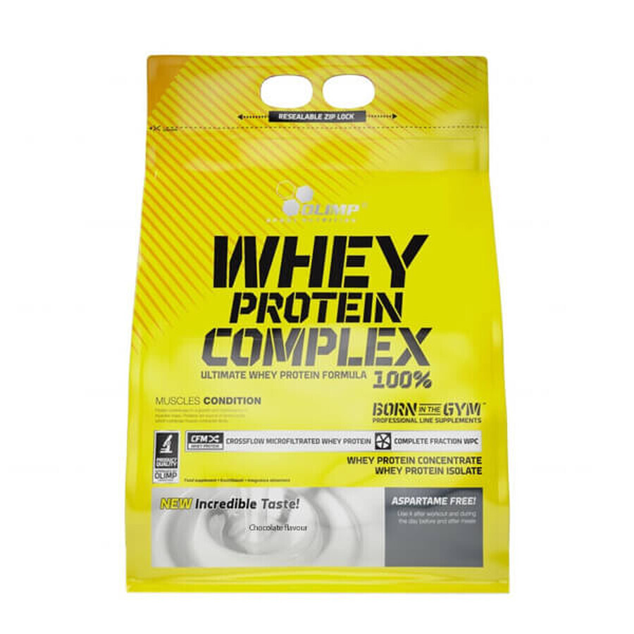 Olimp Whey Protein Complex 100%, goût chocolat, 2270 g