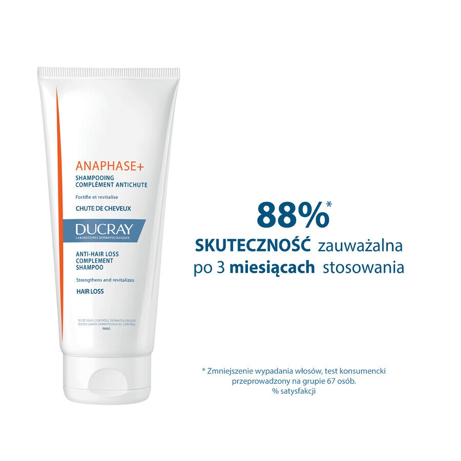 Ducray Anaphase+, shampooing anti-chute, renforce et donne du volume, 400 ml