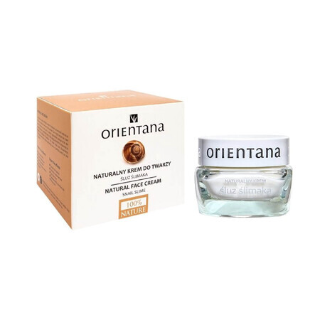 Orientana, crème naturelle au mucus d'escargot, 50 ml