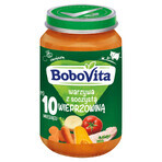 BoboVita Lunch, groenten met sappig varkensvlees, na 10 maanden, 190 g