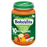 BoboVita Lunch, groenten met sappig varkensvlees, na 10 maanden, 190 g