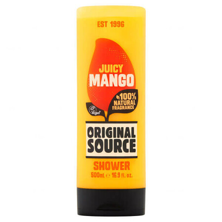 Original Source Vegan, gel de ducha, Mango, 500 ml