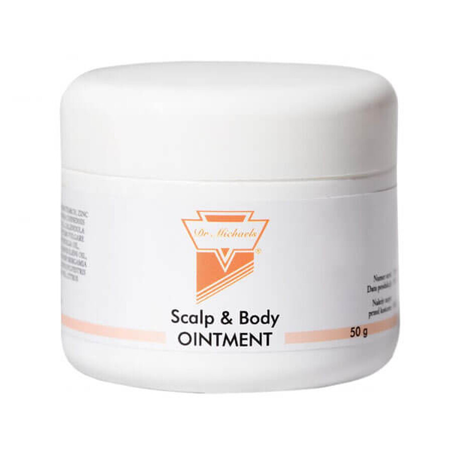 Dr Michaels Scalp &amp; Body Ointment, pommade pour la peau avec des lésions psoriasiques, 50 g